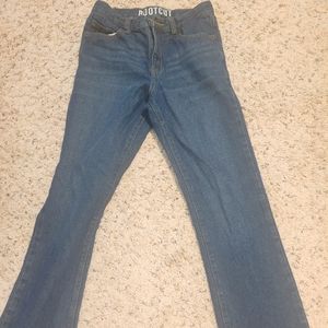 Boys Bootcut Jeans with Adjustable Waist